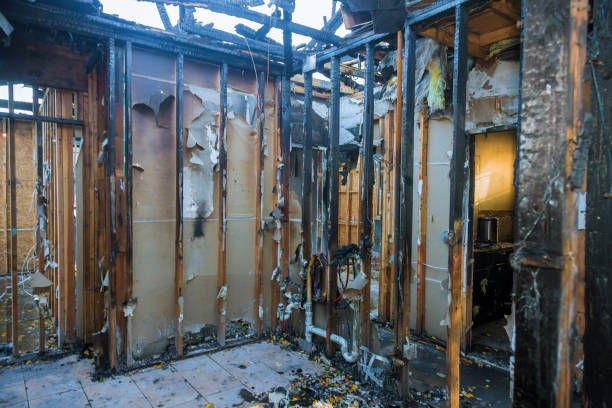 Professional Fire Damage Removal technician working in Lake Junaluska, NC